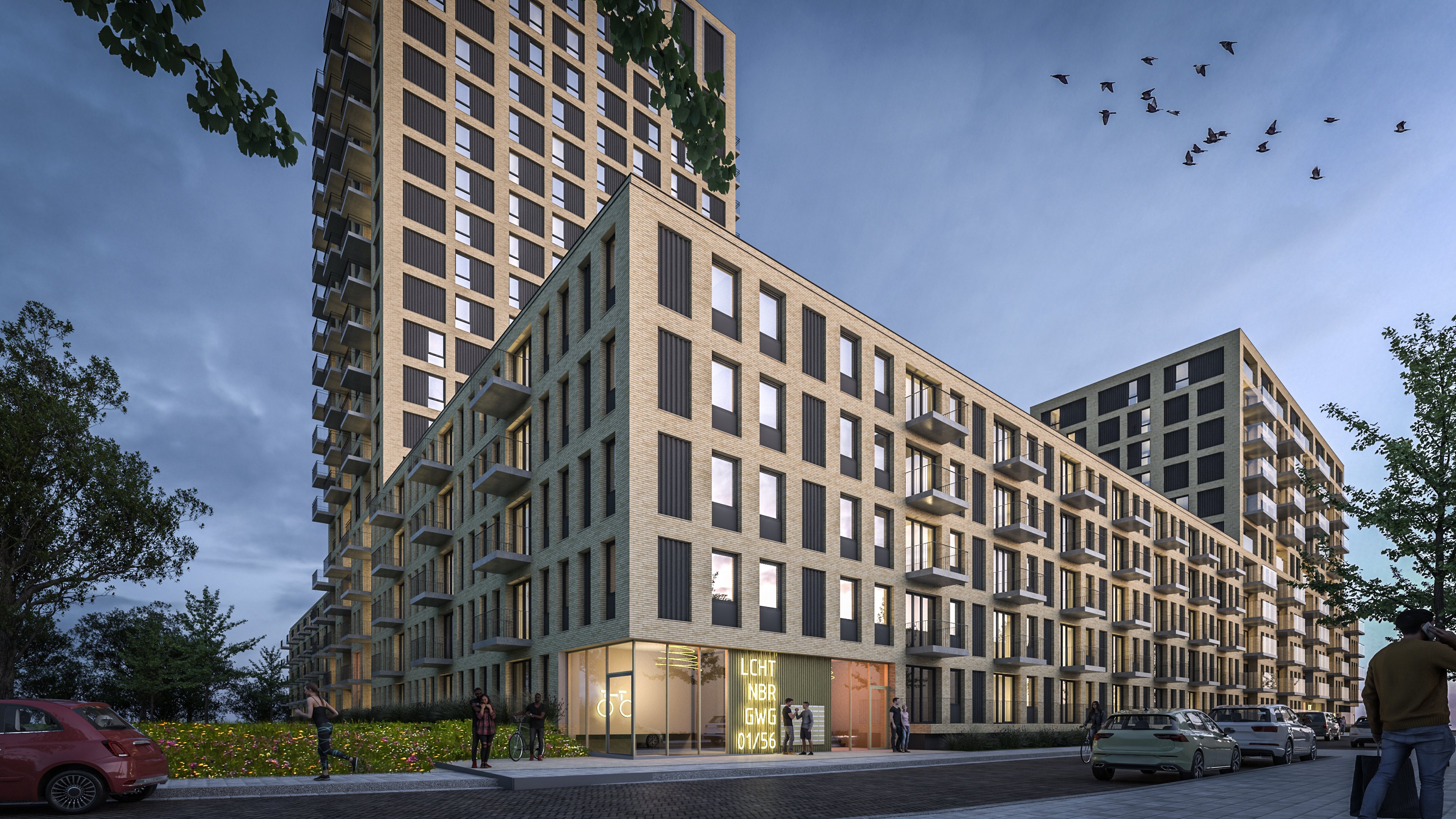 Lichtenbergweg , Den Haag, Nederland